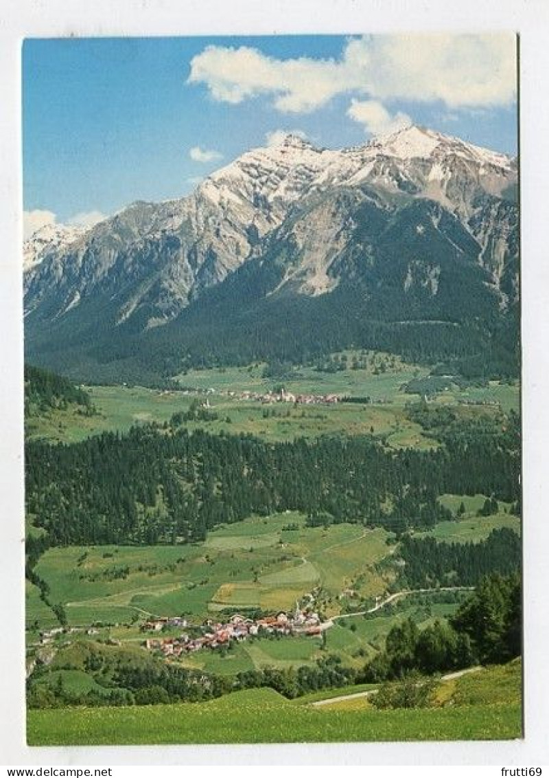 AK 139460 SWITZERLAND - Alvaschein und Lenz mit Lenzerhorn - Albulatal