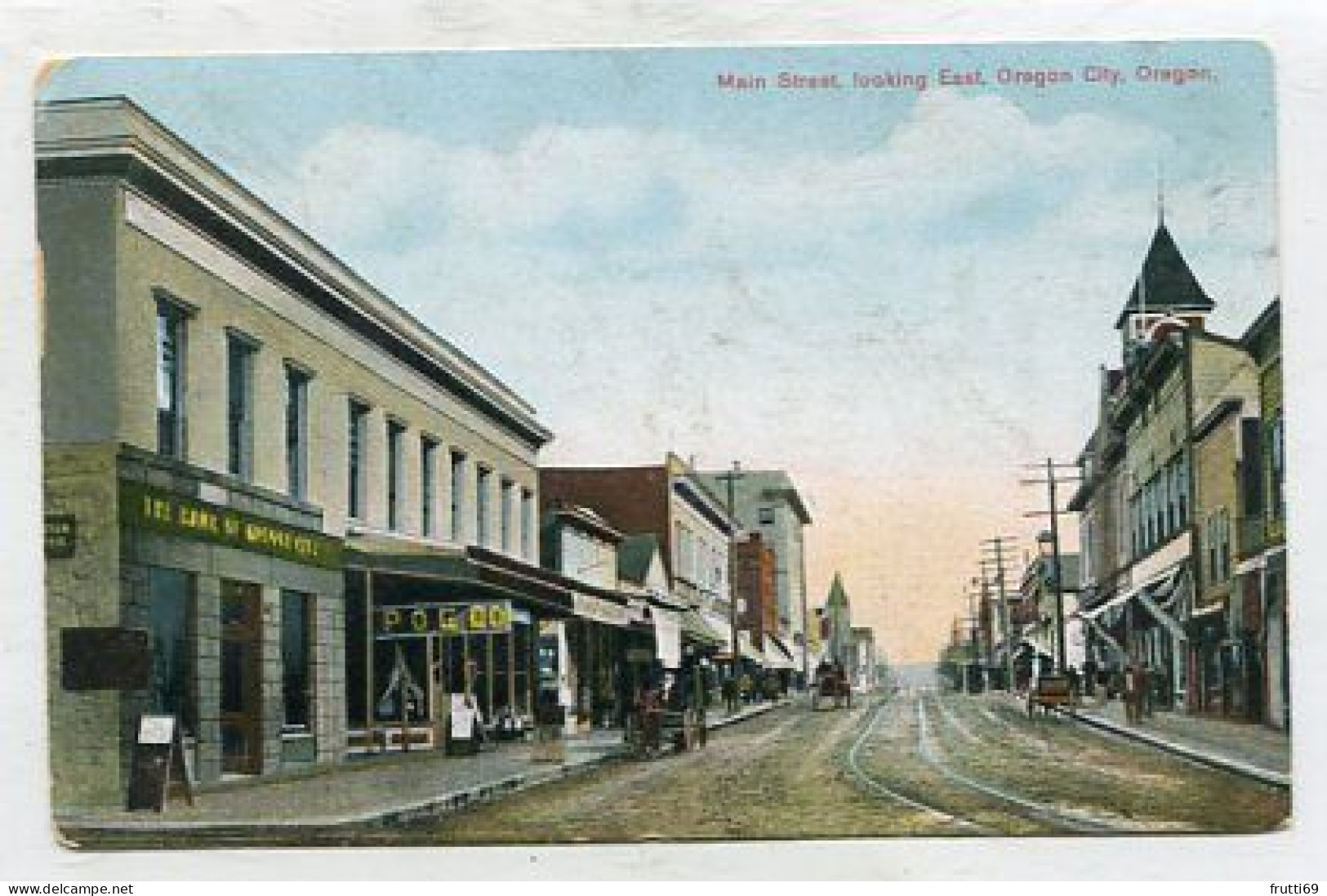 AK 213364 USA - Oregon - Oregon City - Main Street looking East