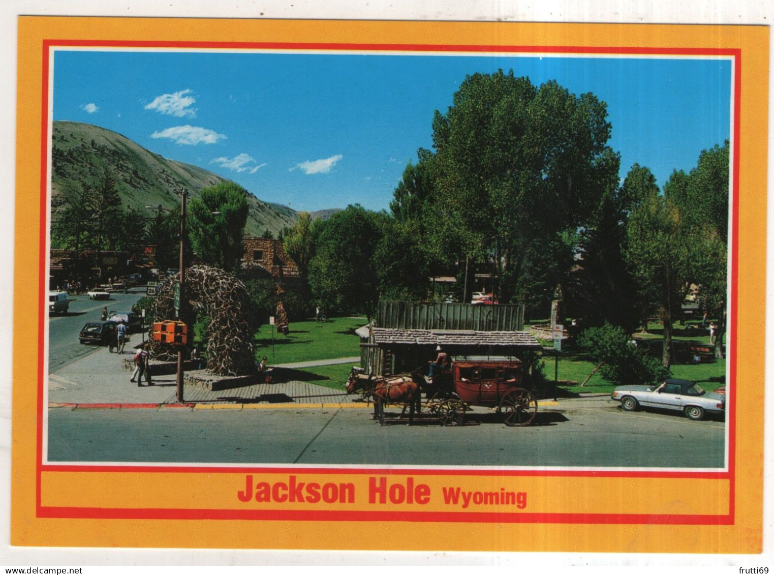 AK 232101 USA - Wyoming - Jackson Hole