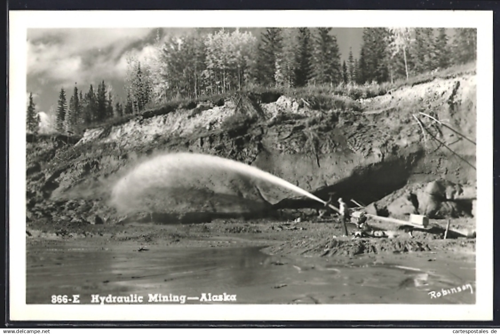 AK Alaska, AK, Hydraulic Mining