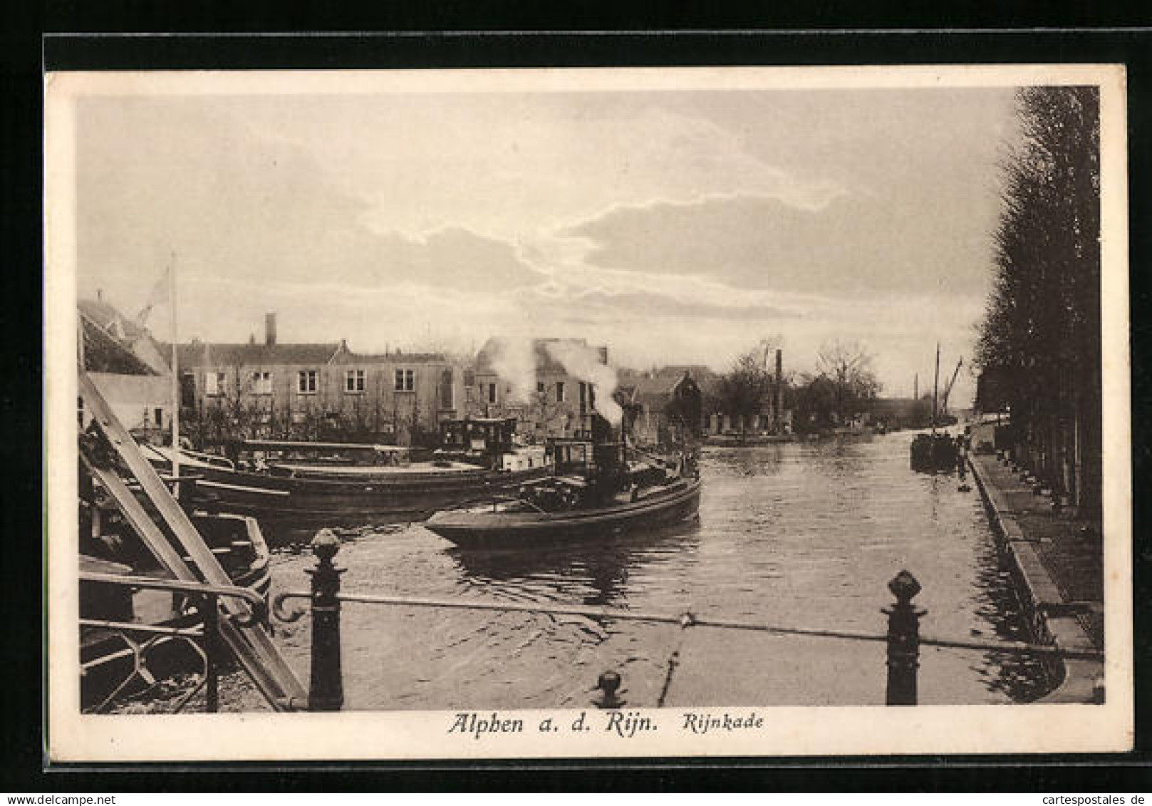 AK Alphen a. d. Rijn, Rijnkade