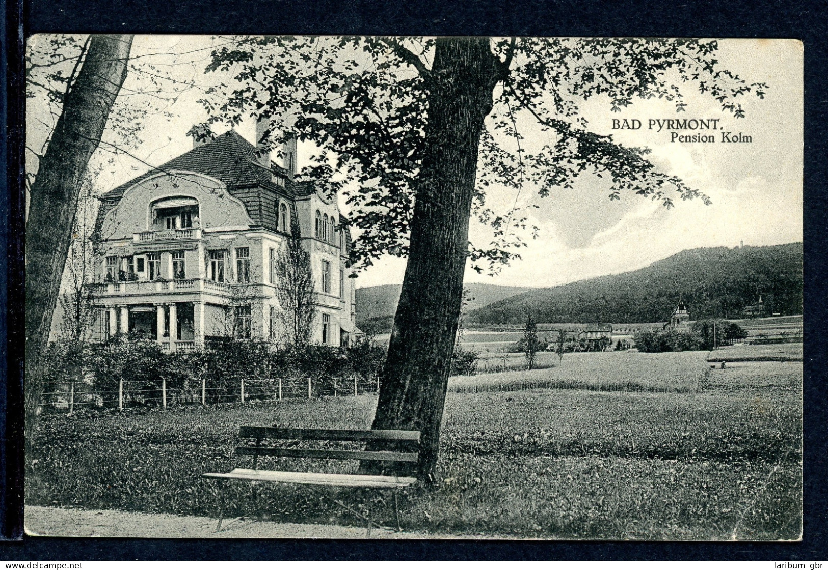 AK Bad Pyrmont Landkreis Hameln-Pyrmont Pension Kolm 1913 gebraucht #JS401