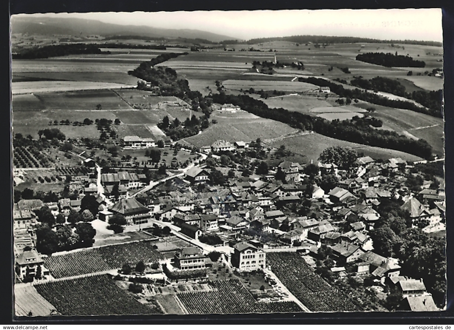 AK Begnins, Vue aérienne