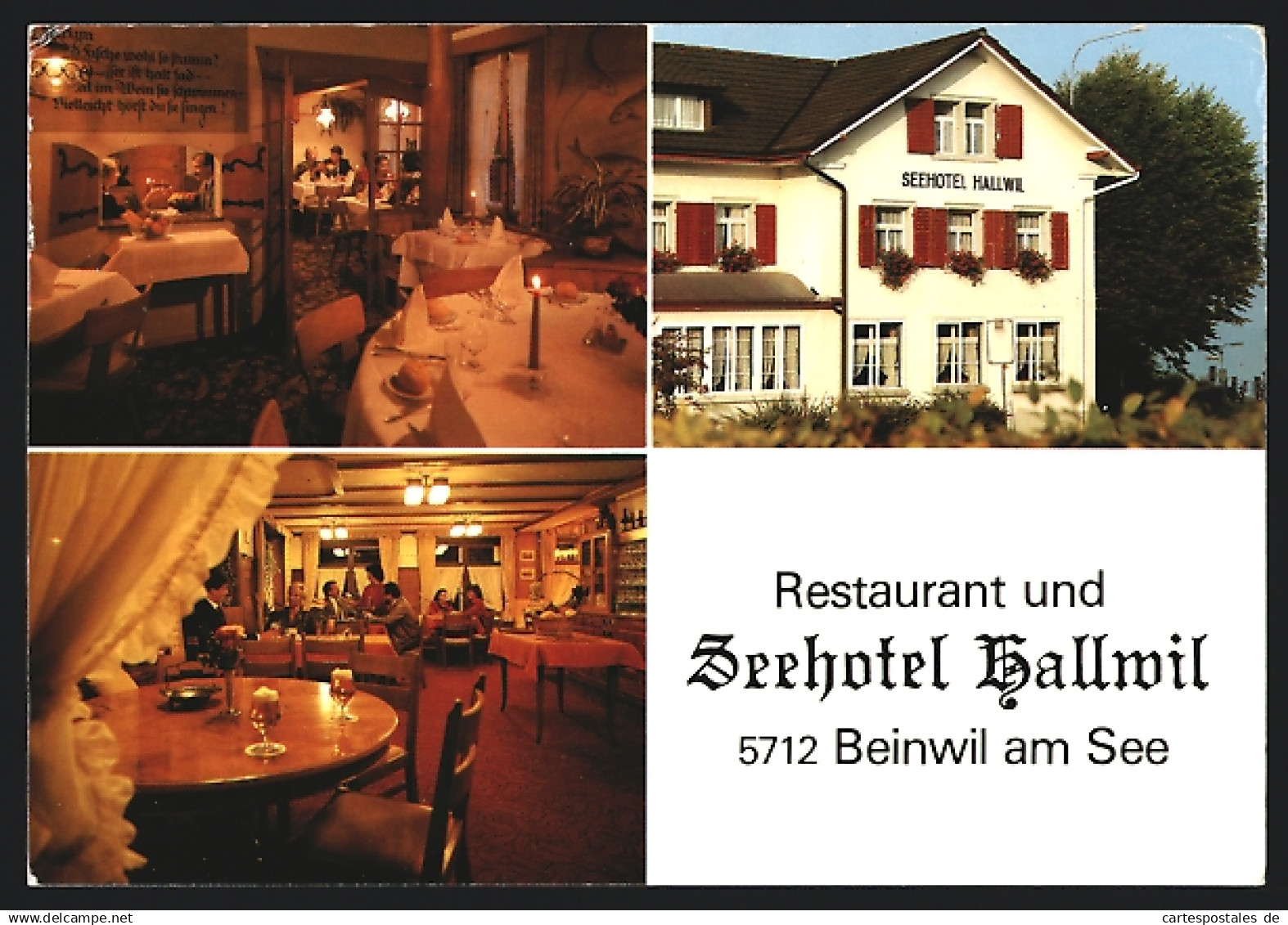 AK Beinwil am See, Restaurant und Seehotel Hallwil