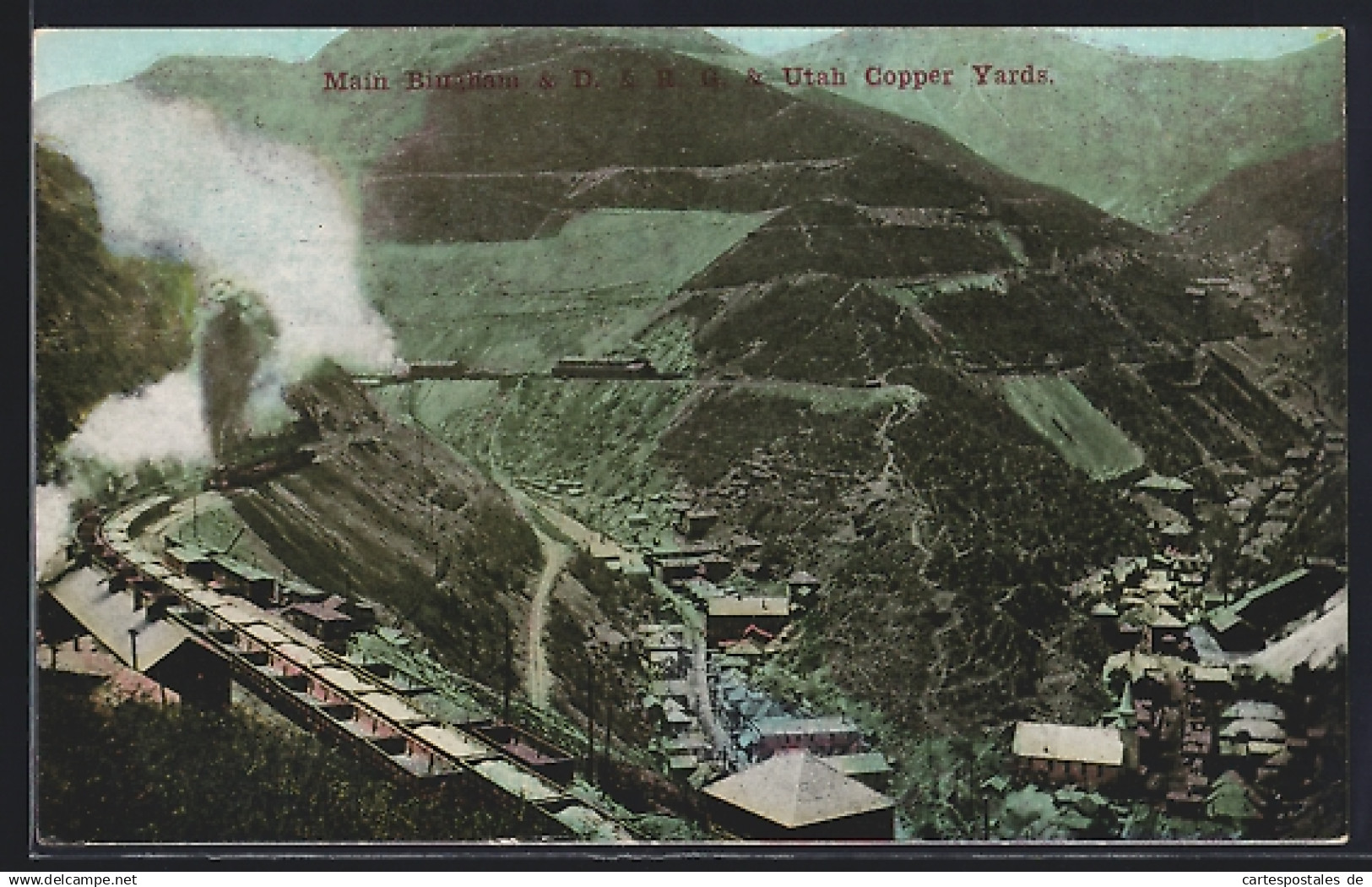 AK Bingham, UT, Main Bingham & D. & R. G. & Utah Copper Yards