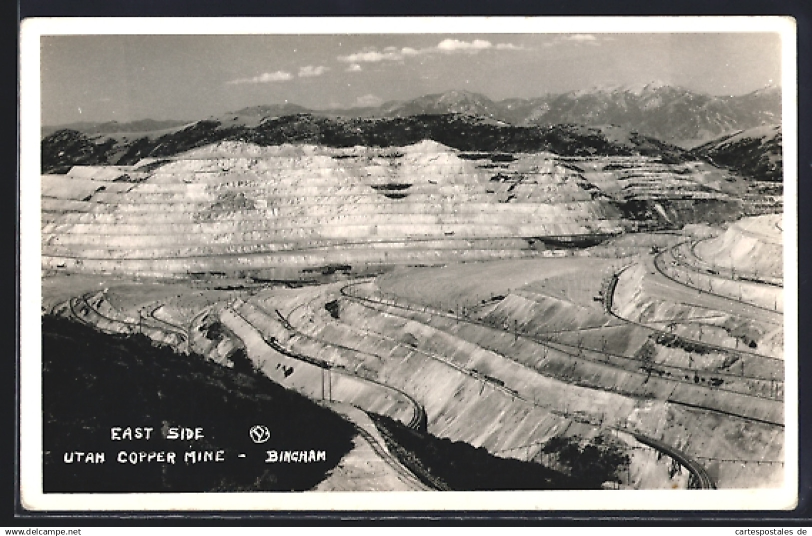 AK Bingham, UT, Utah Copper Mine, East Side