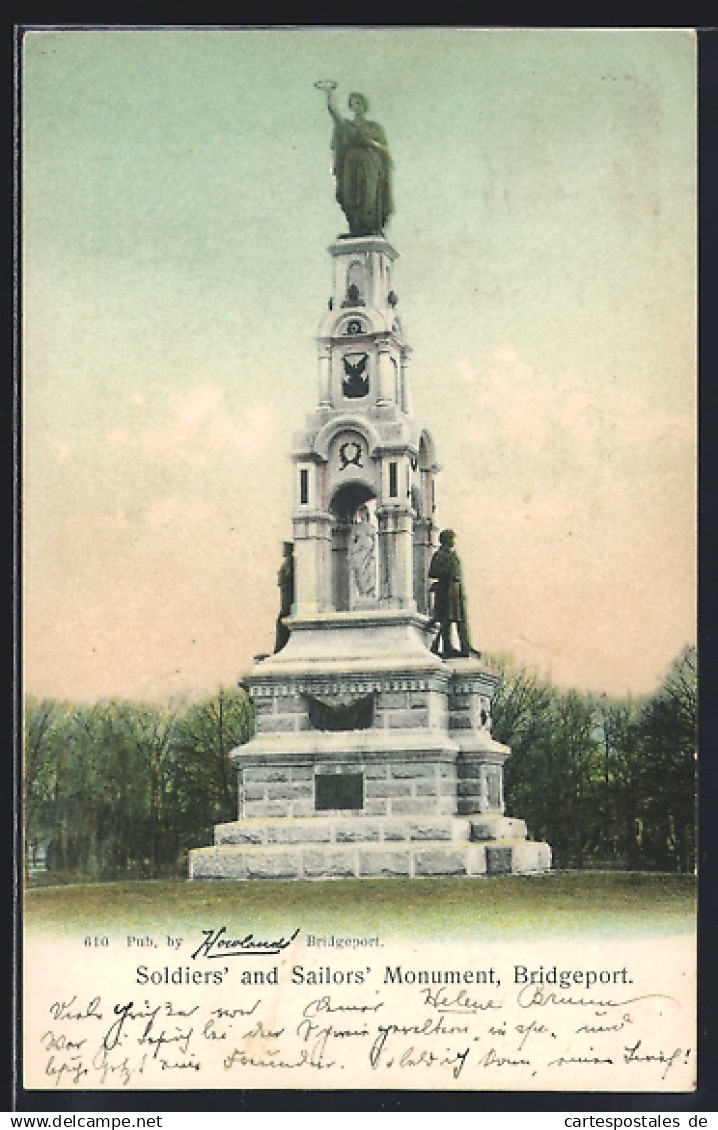 AK Bridgeport, CT, Soldiers` and Sailors` Monument