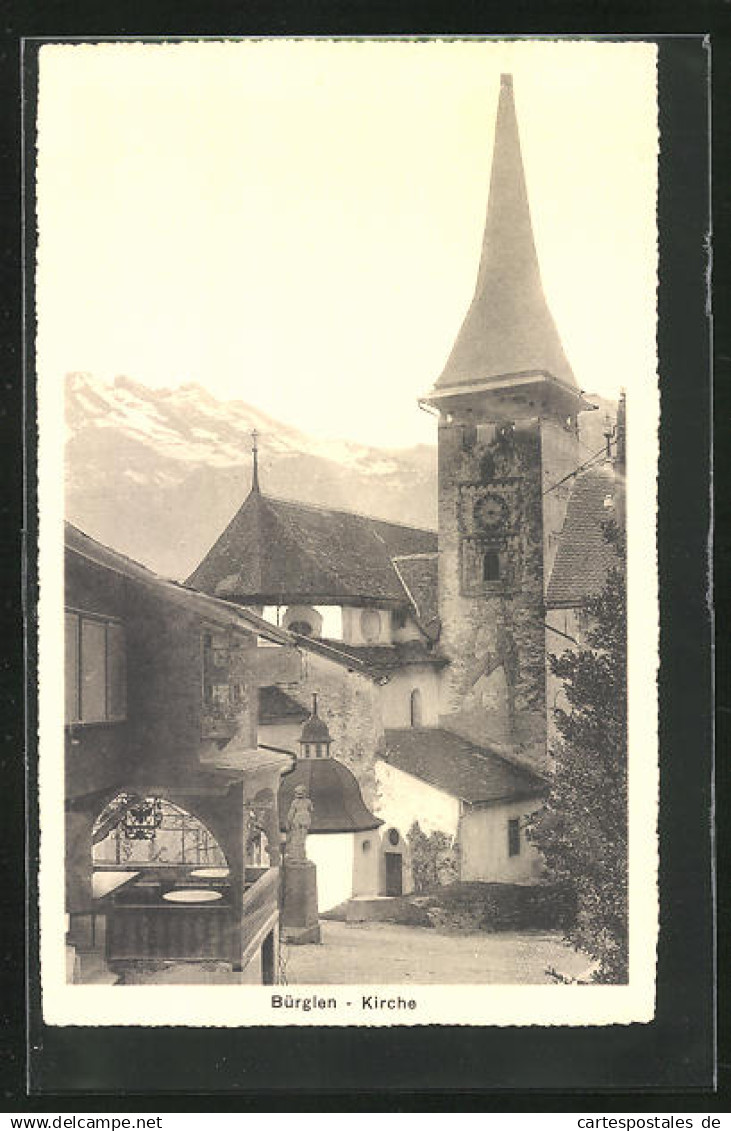 AK Bürglen, Kirche im Ortsbild