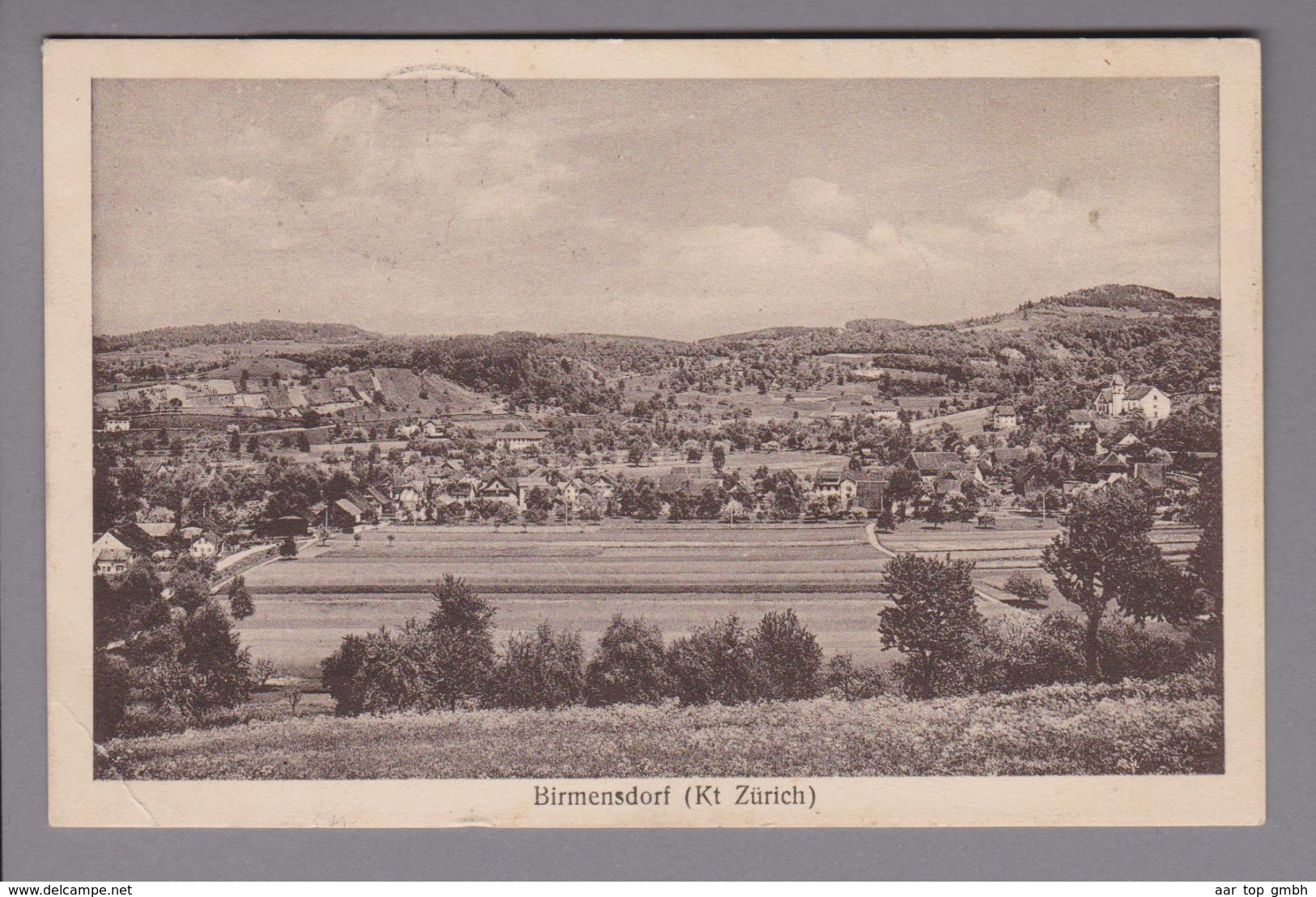 AK CH ZH Birmensdorf Feldpost 1924-10-06 Foto P.Deyle