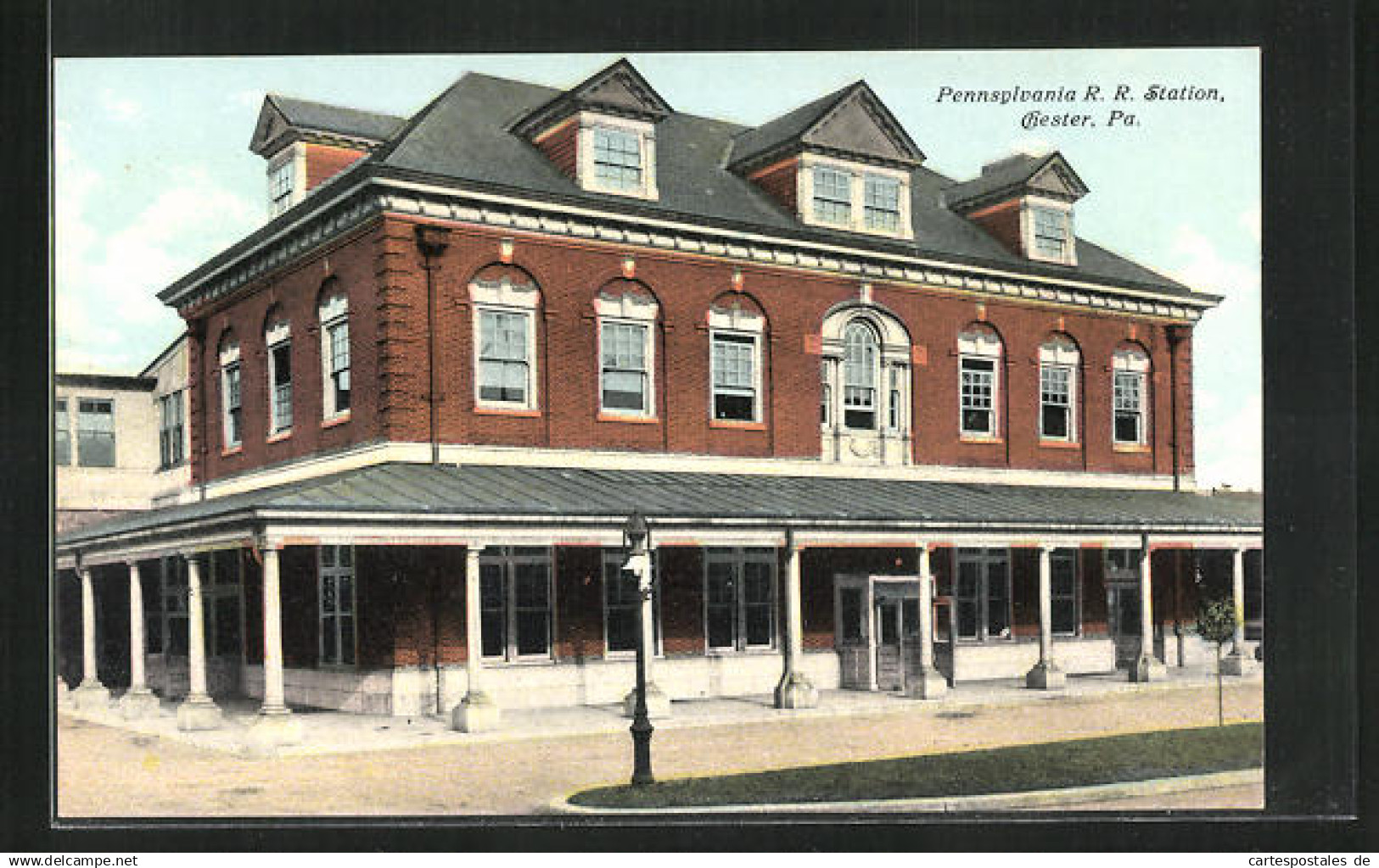 AK Chester, PA, the Pennsylvania R. R. Station