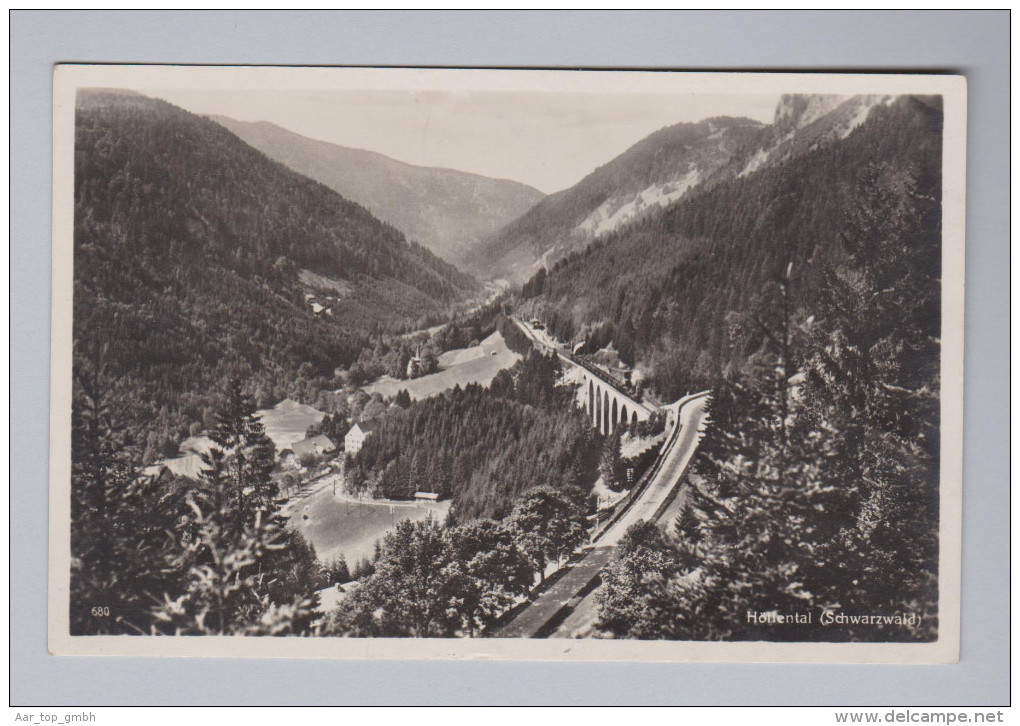 AK DE BW HÖLLENTAL (Schwarzwald) ungebraucht Foto E Hartmann