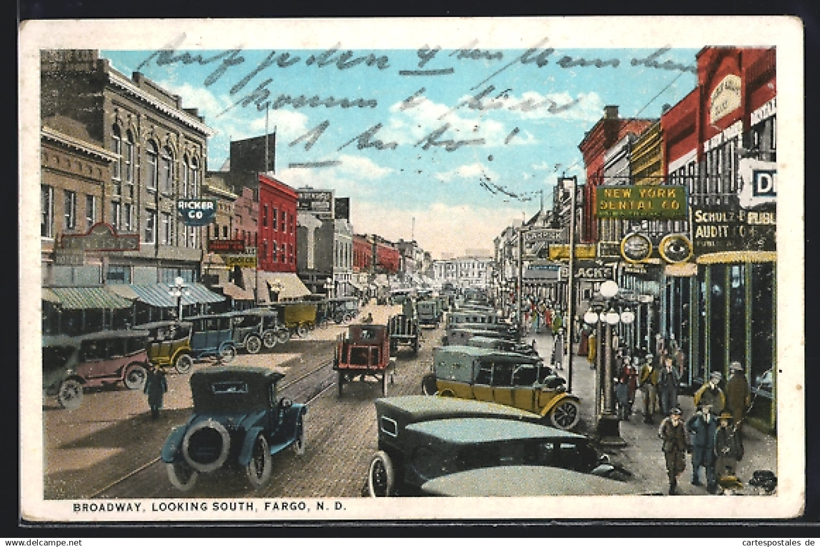 AK Fargo, ND, Broadway, Looking South