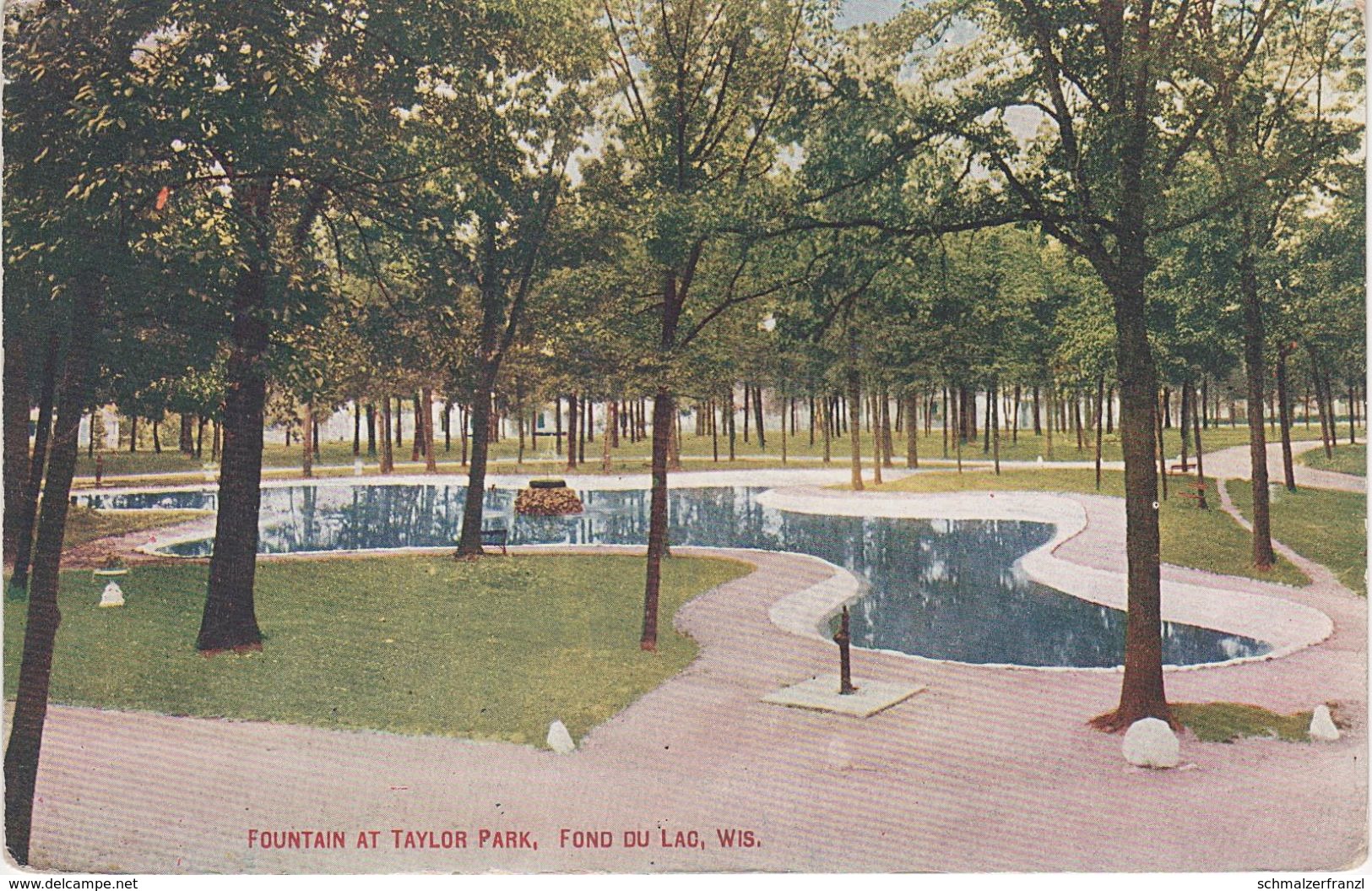 AK Fond du Lac Fountain at Taylor Park a Oshkosh Appleton Sheboygan Rosendale Wisconsin WI United States USA