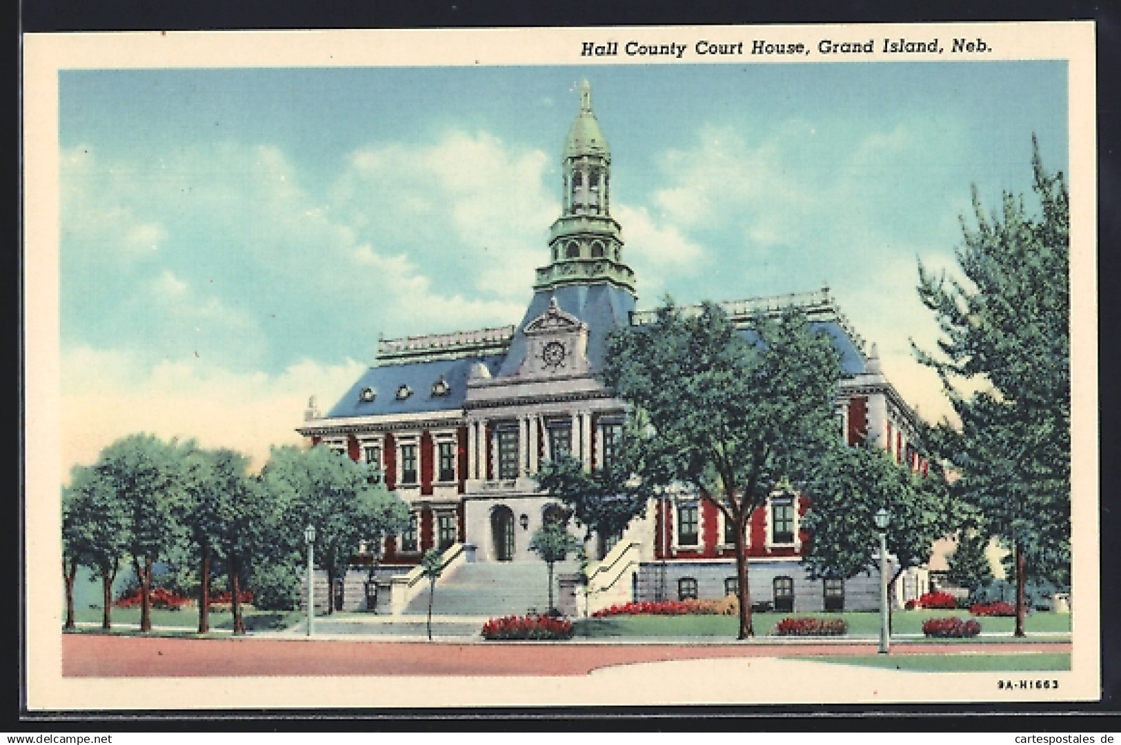 AK Grand Island, NE, Hall County Court House