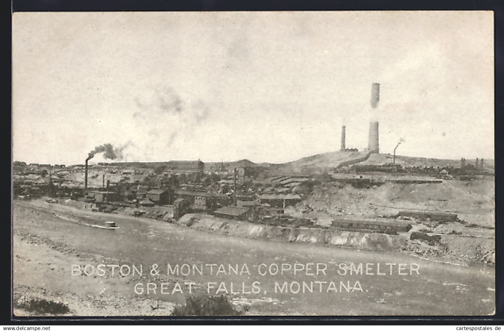 AK Great Falls, MT, Boston & Montana Copper Smelter