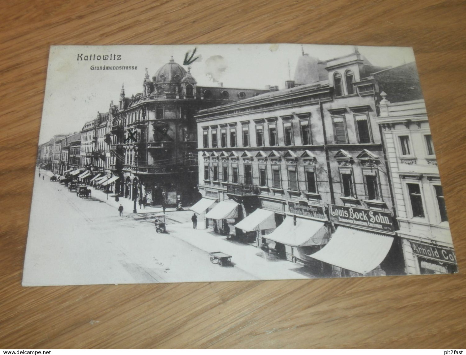 AK -  Kattowitz O.S. / Katowice  , 1907 , Schlesien , Ansichtskarte , Postkarte