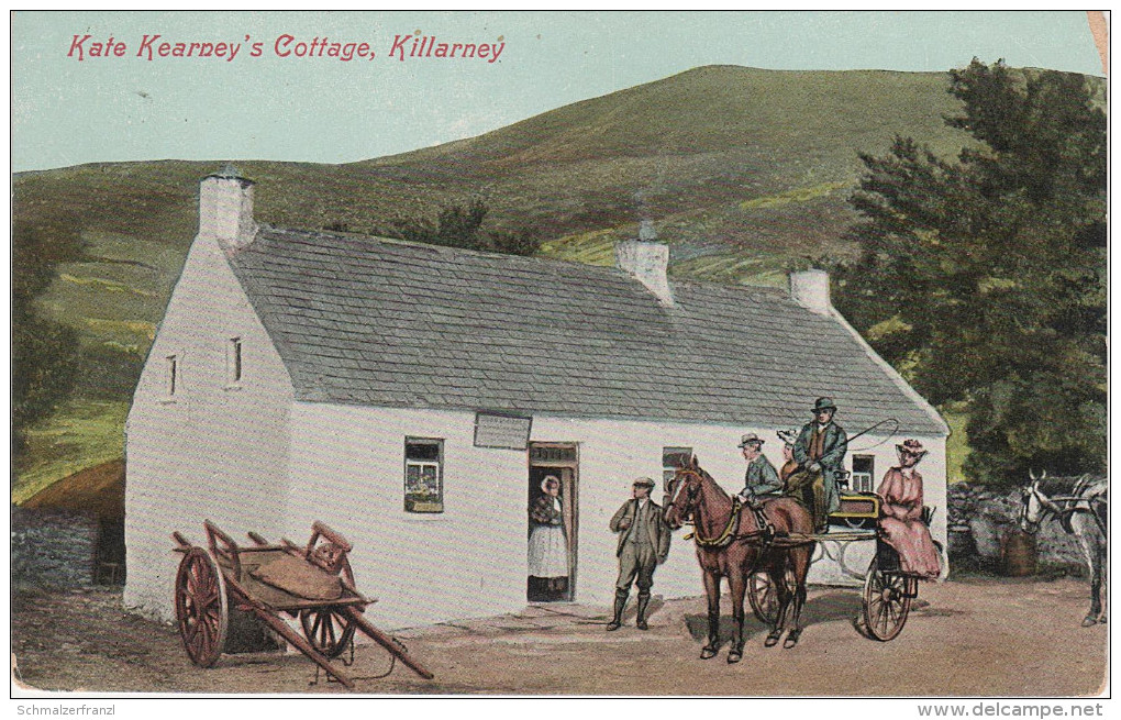 AK Killarney Kate Kearney 's Cottage bei Tomies Dunloe Beaufort Killorglin Kerry Munster Irland Ireland Irlande Eire