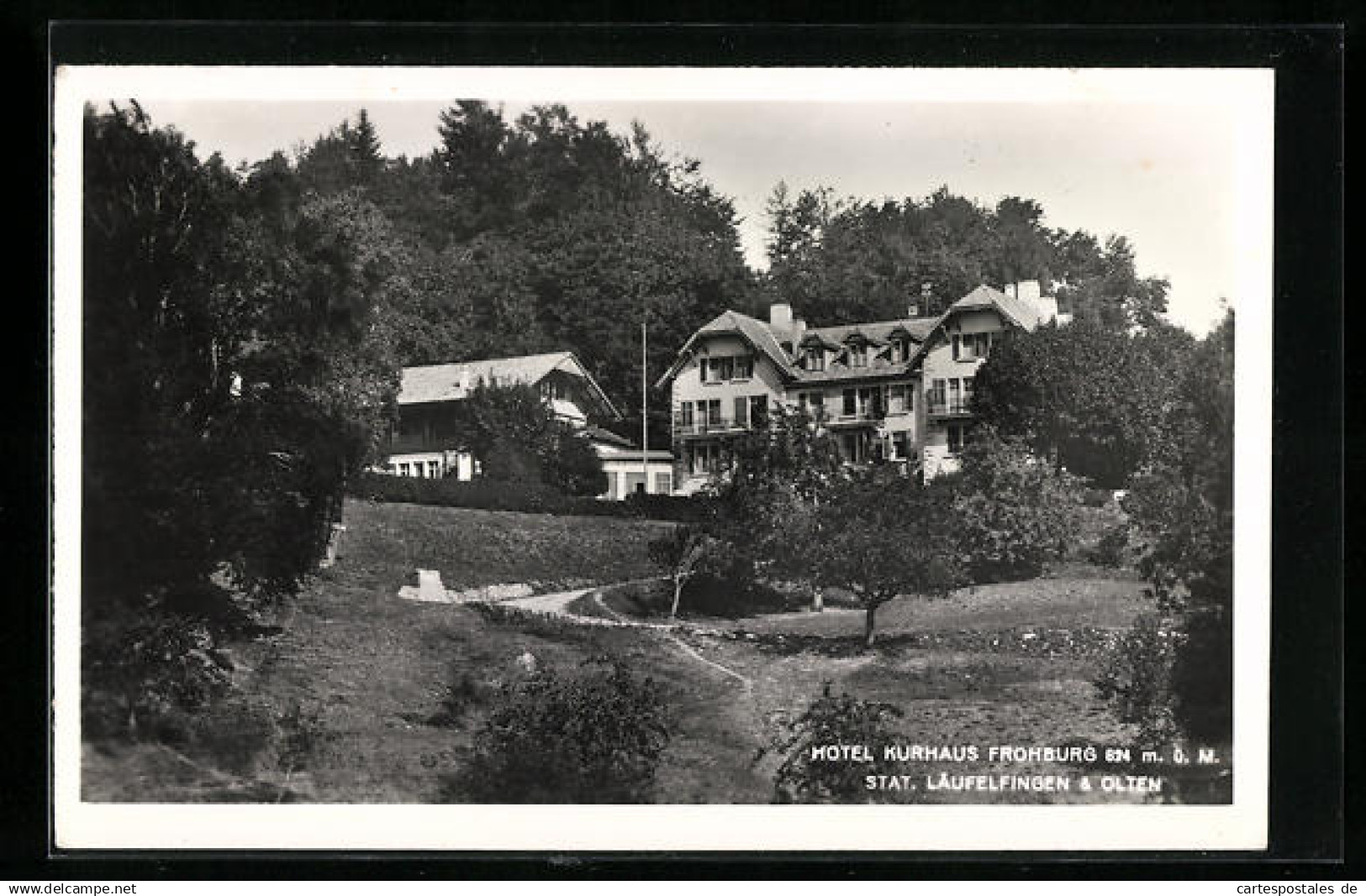 AK Läufelfingen, Hotel Kurhaus Frohburg