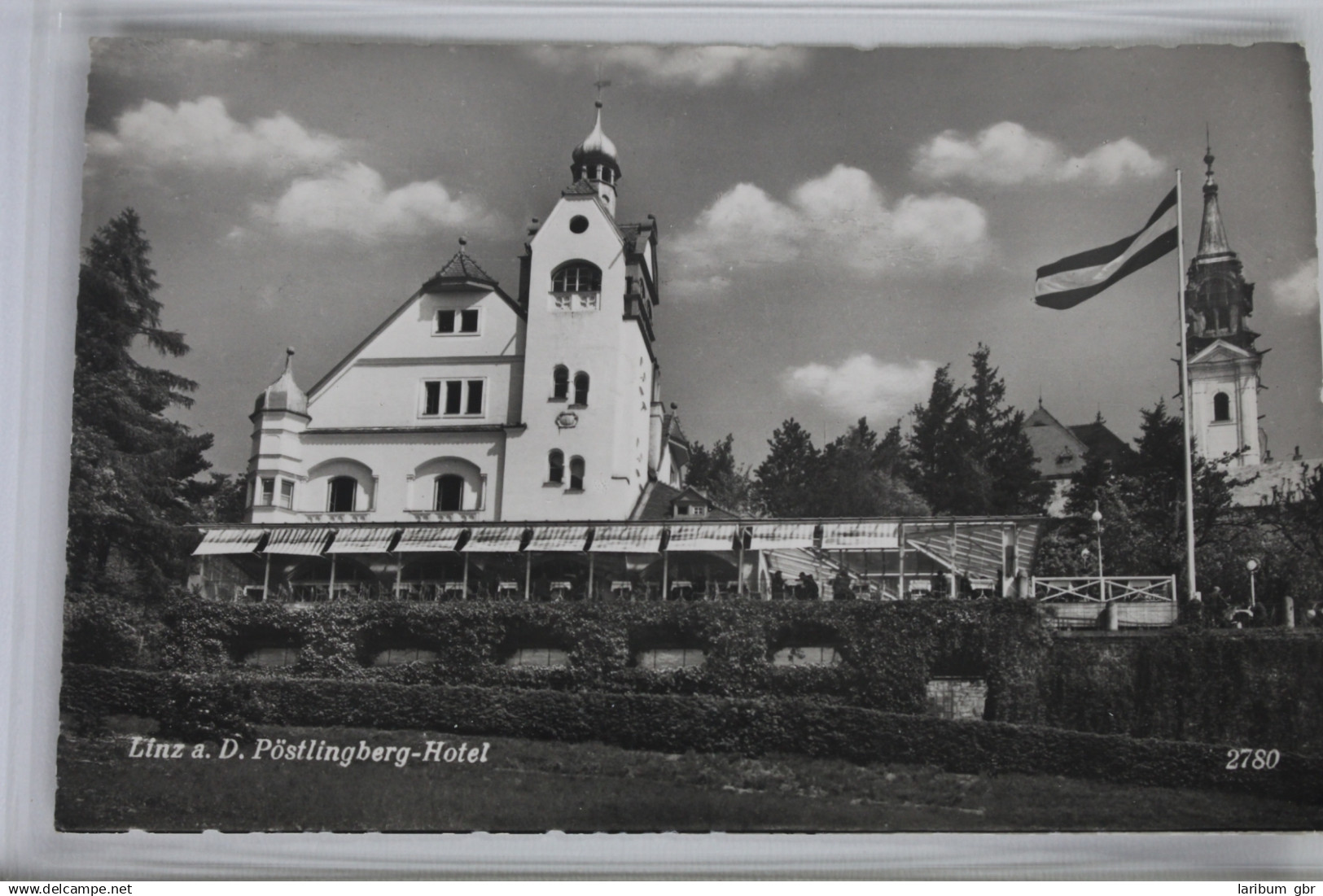 AK Linz a. D. Pöstlingberg-Hotel gebraucht #PJ423