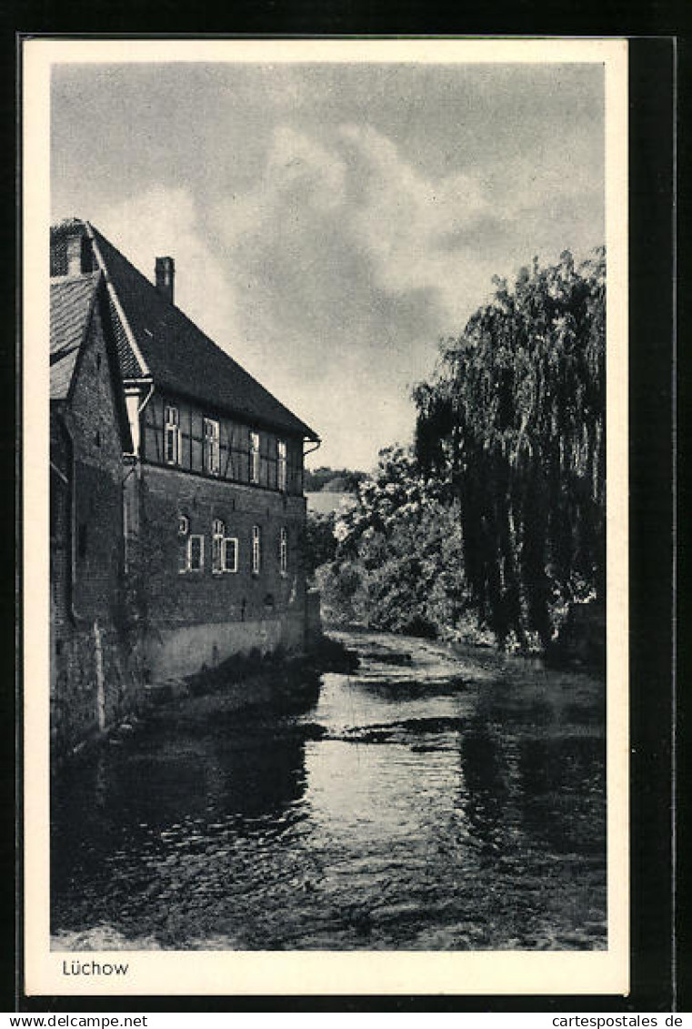 AK Lüchow, Partie am Wasser