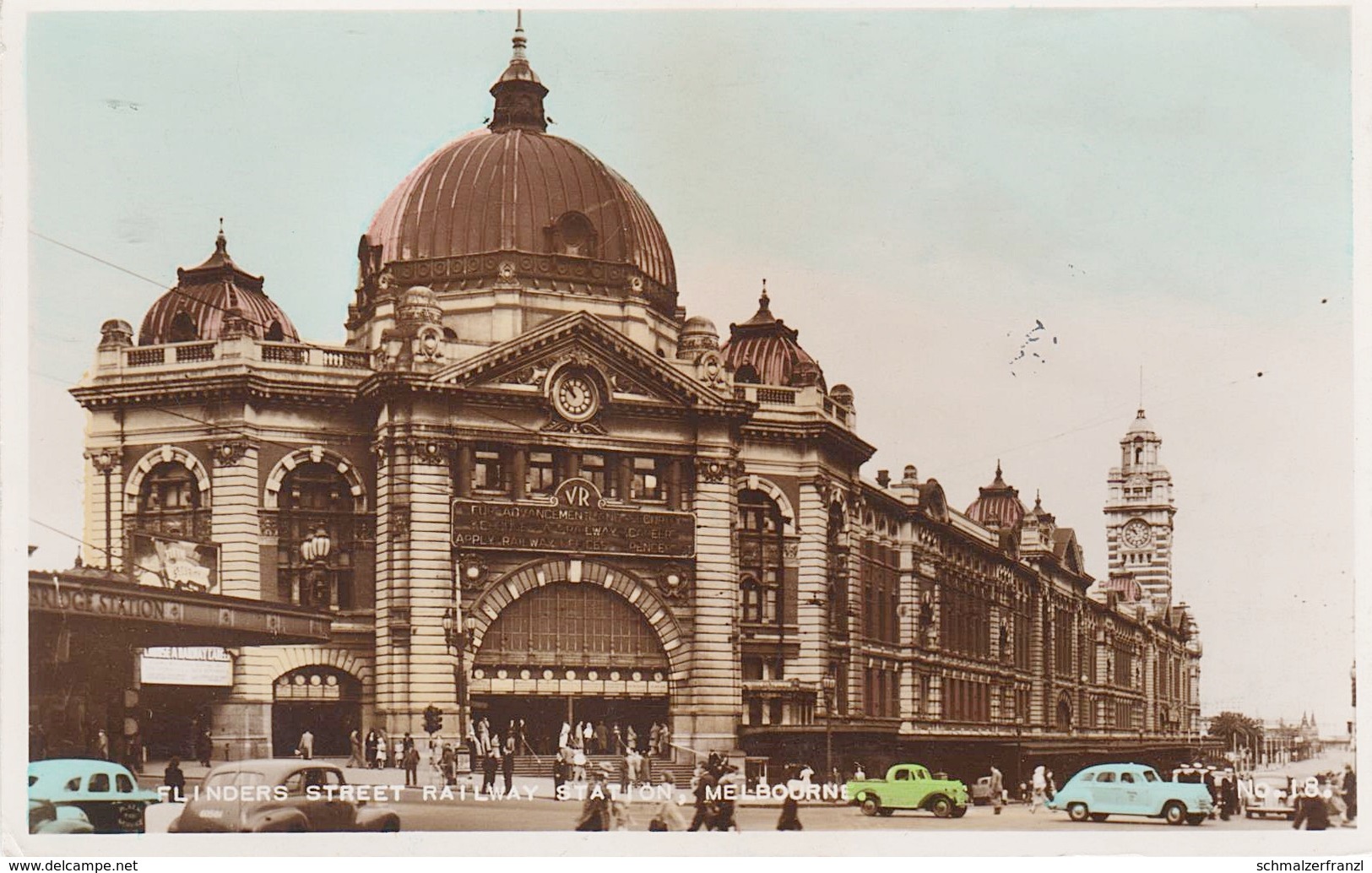 AK Melbourne Flinders Street Railway Train Station Gare Bahnhof St Kilda Rd Victoria VIC Australia Australien Australie