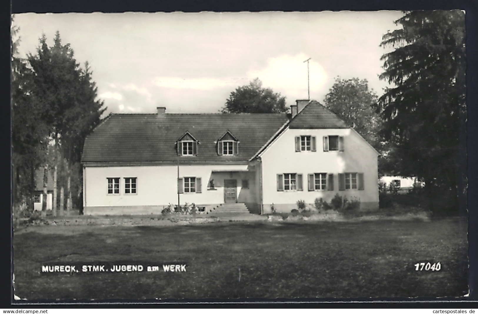 AK Mureck, Jugend am Werk, Frontansicht des Hauses