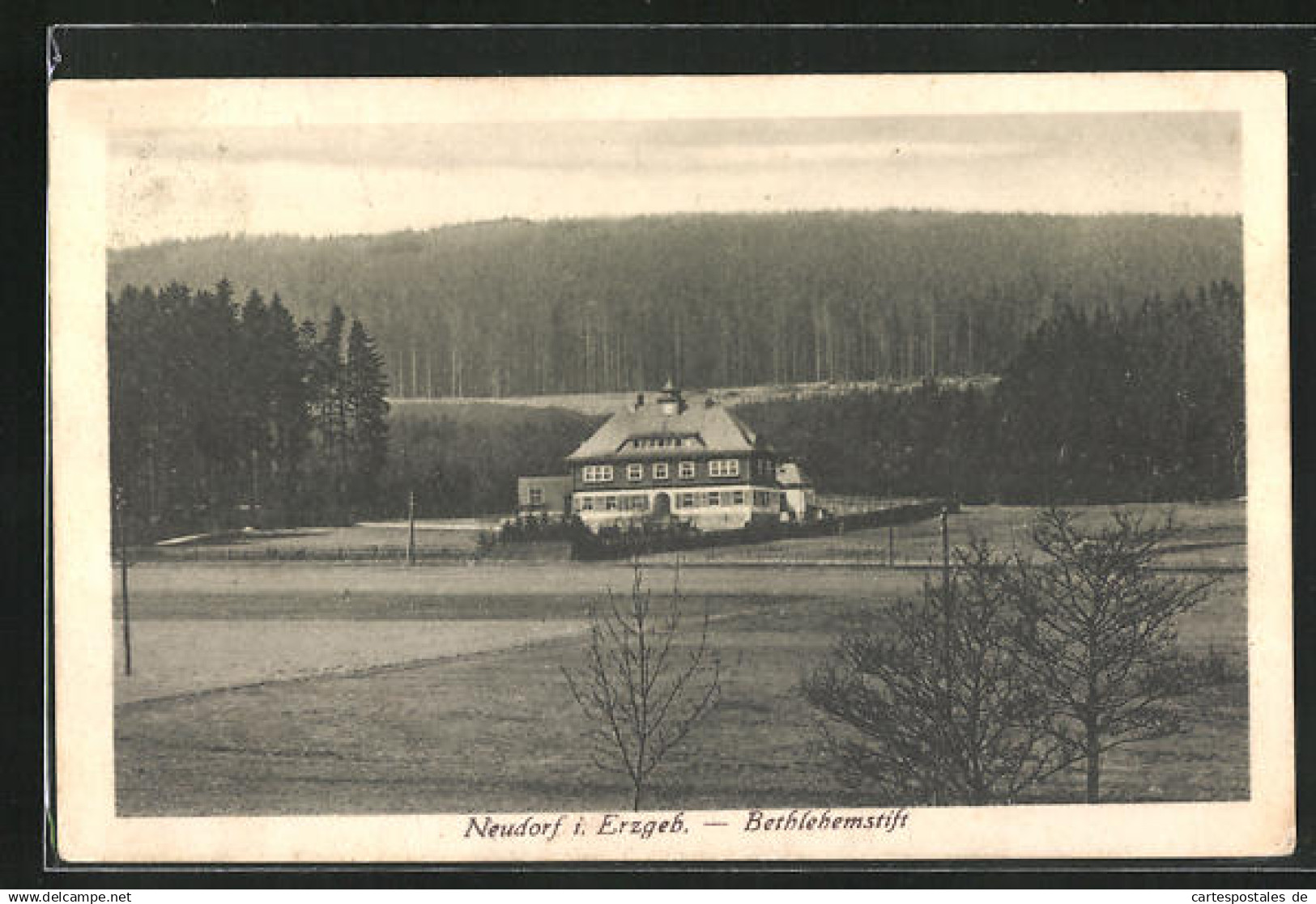 AK Neudorf im Erzgebirge, am Bethlehemstift