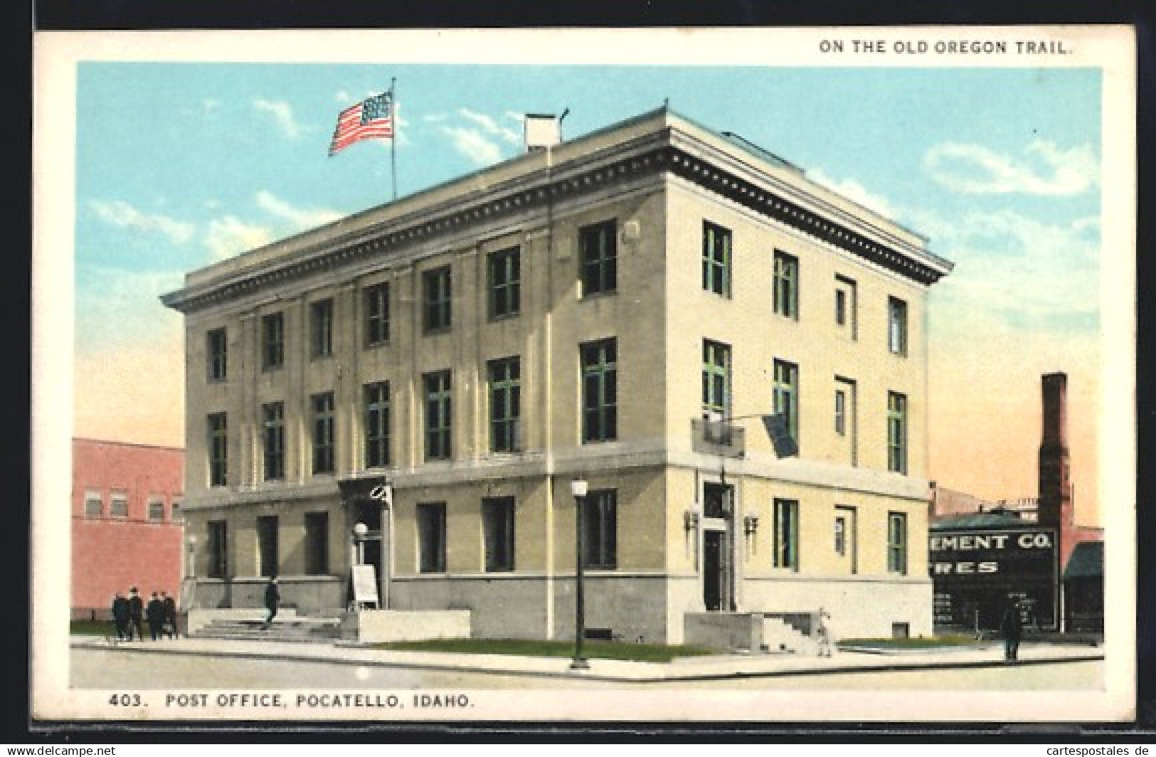 AK Pocatello, ID, Post Office on the old Oregon Trail