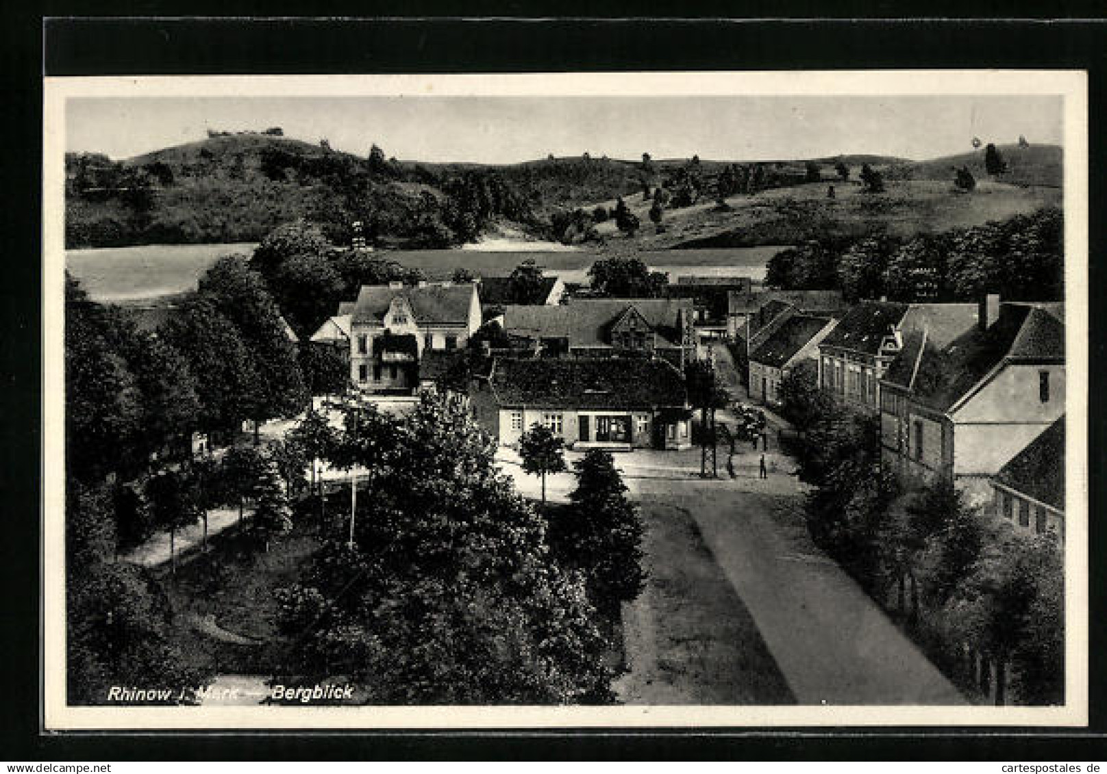 AK Rhinow i. Mark, Bergblick, Teilansicht