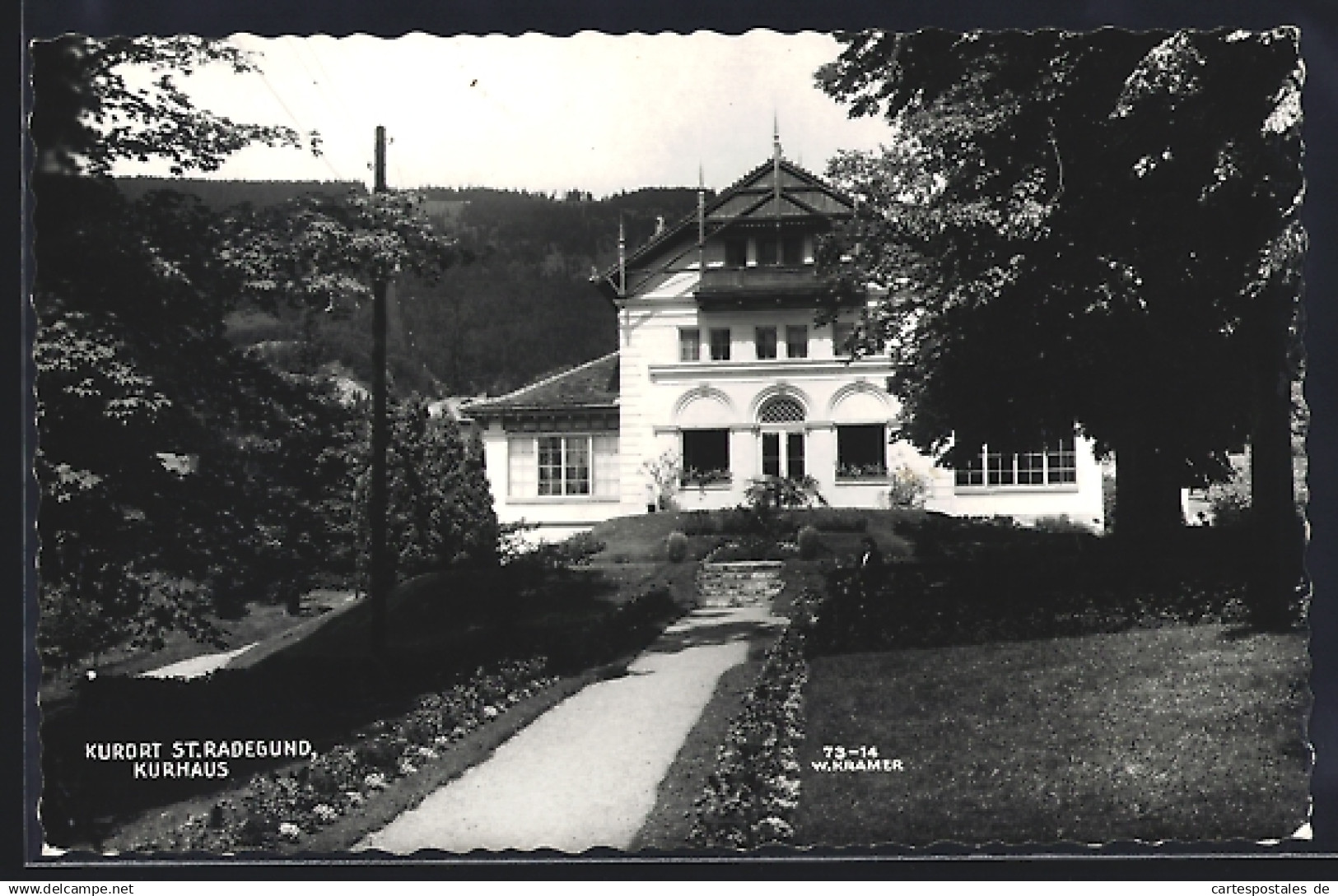 AK St. Radegund, Weg zum Kurhaus