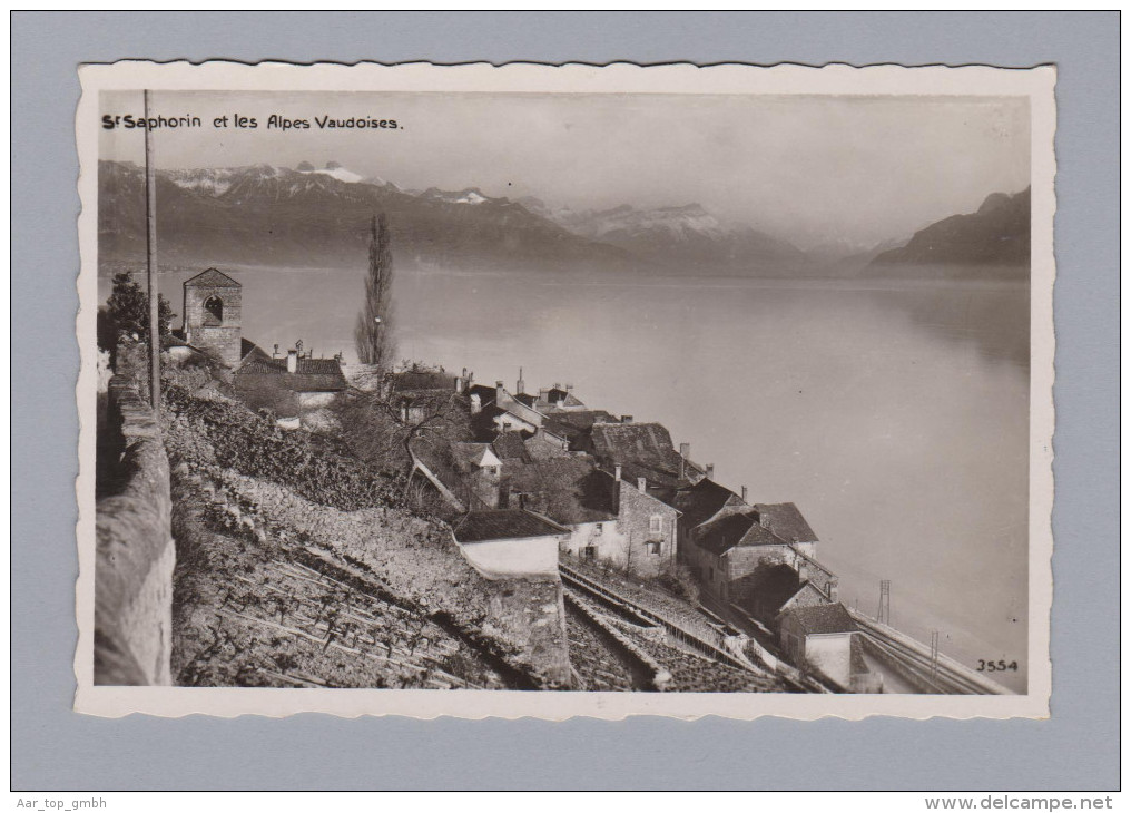 AK VD St Saphorin 1940-08-30 Vevey1 Foto Perrochet