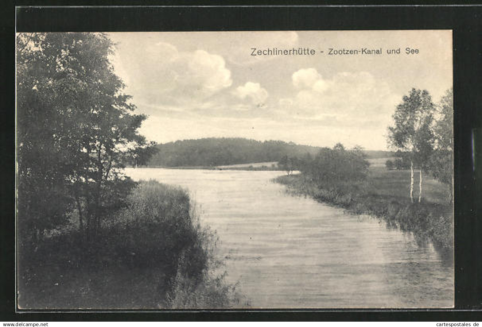 AK Zechlinerhütte, Zootzen-Kanal und See