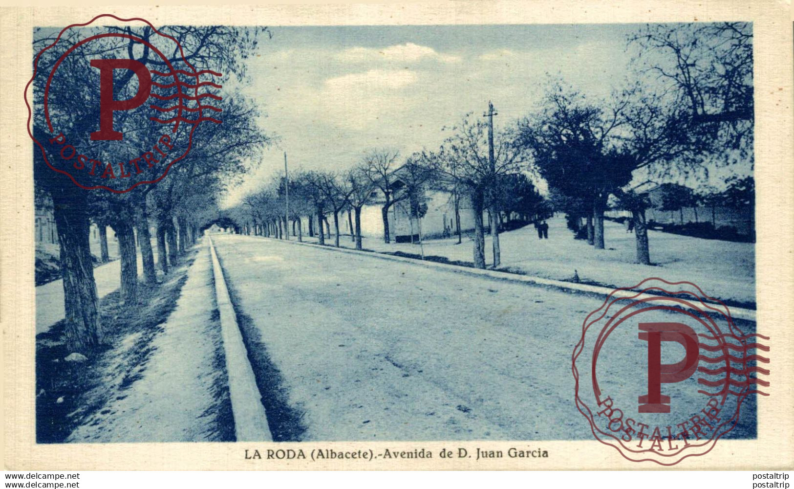 ALBACETE. LA RODA .- AVENIDA DE D. JUAN GARCIA