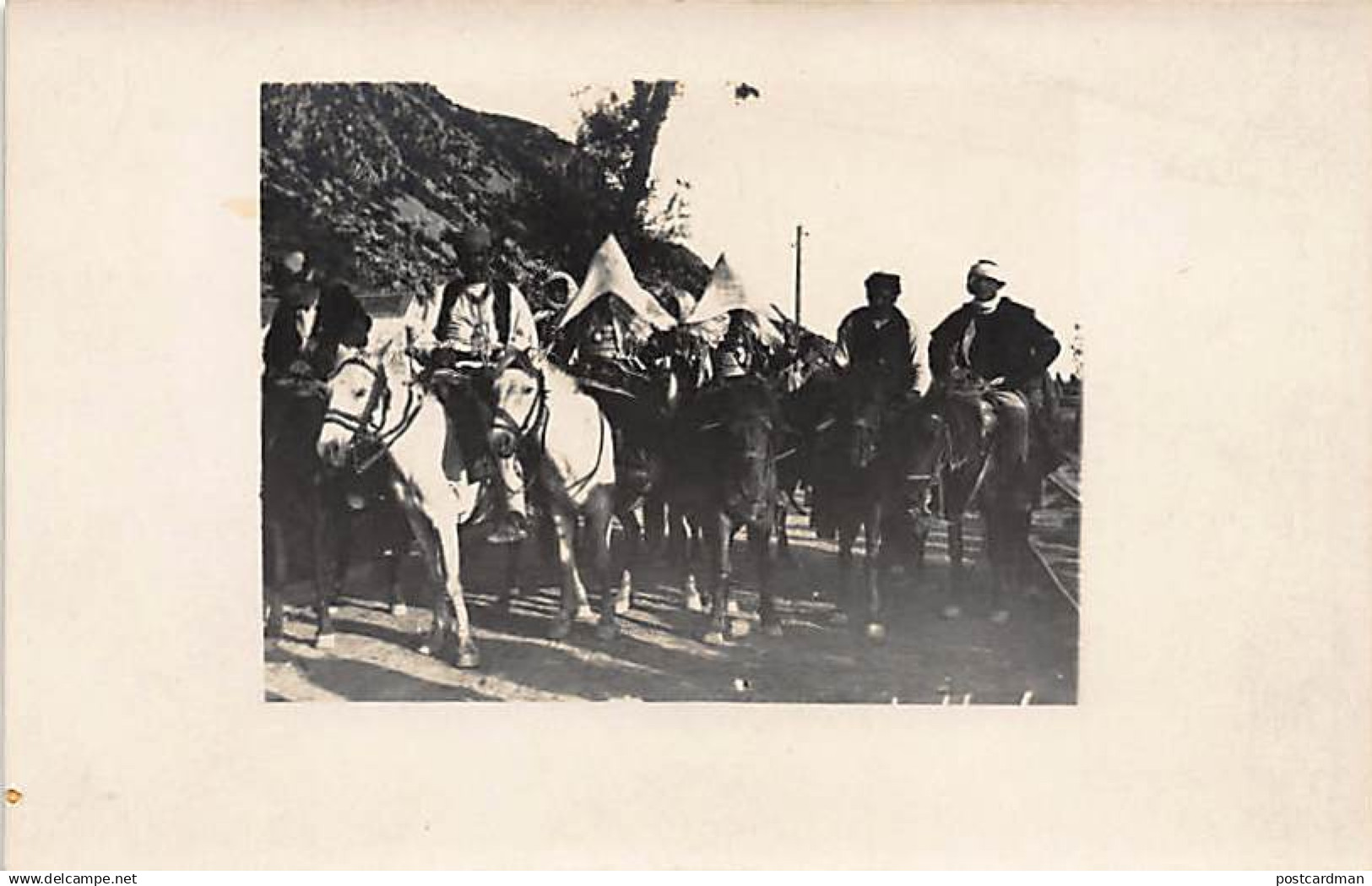 ALBANIA - Albanian wedding party - REAL PHOTO.