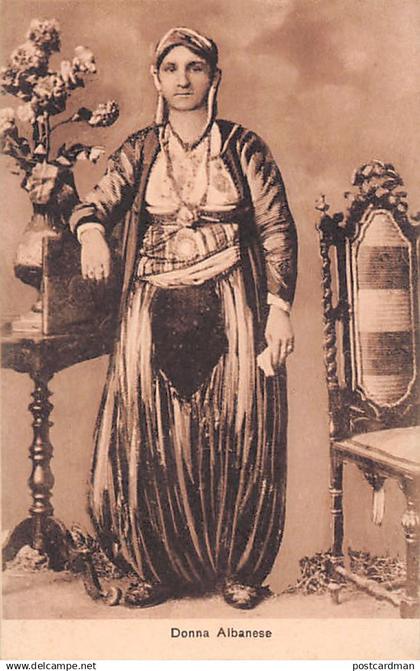 Albania - Albanian woman - Publ. unknown