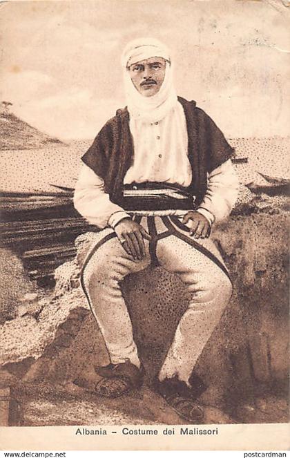 Albania - Costume from Malësia - SEE STAMP AND POSTMARKS - Publ. unknown