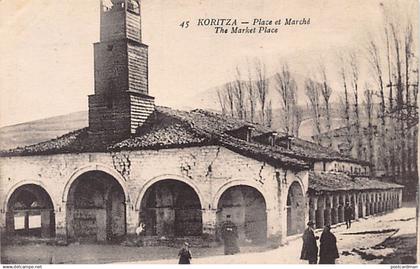 Albania - KORÇË - The market hall