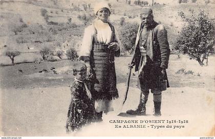 Albania - Local types - Publ. unknown