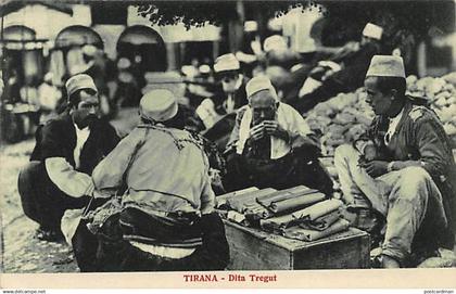 ALBANIA - Tirana - Market day.