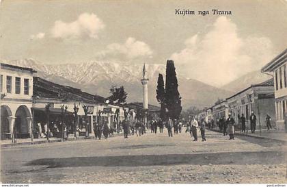 ALBANIA - Tirana - The main boulevard.