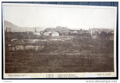 ALBANIE ALBANIA USKUB PANORAMA BULGARE