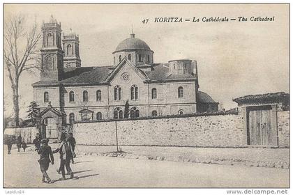 KKS 312 - / C P A   - ALBANIE - KORITZA  - LA CATHEDRALE