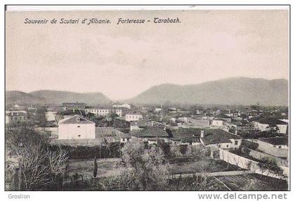 SOUVENIR DE SCUTARI D'ALBANIE FORTERESSE TARABOSH