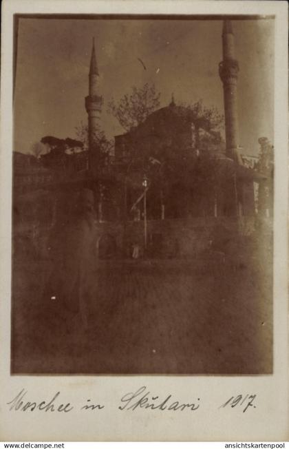 Photo CPA Scutari Skutari Shkodra Albanien, Moschee, 1917