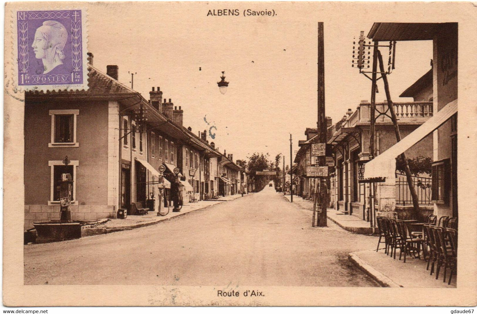 ALBENS (73) - ROUTE D'AIX