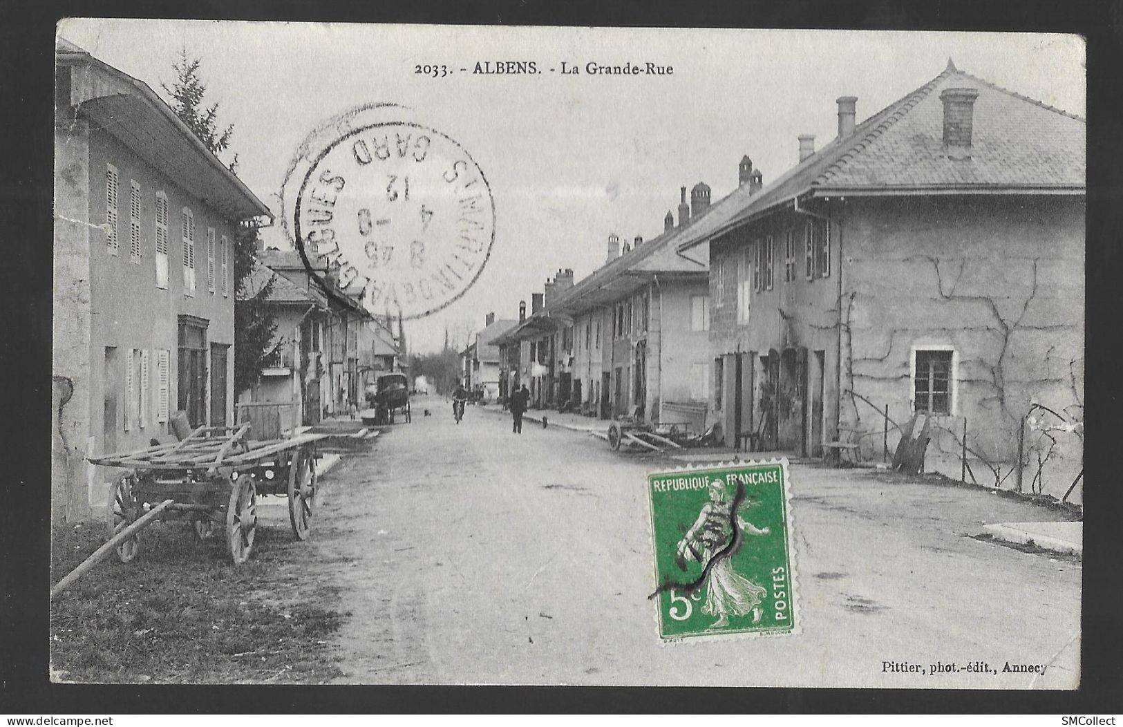 Albens, la grande rue (A16p53)