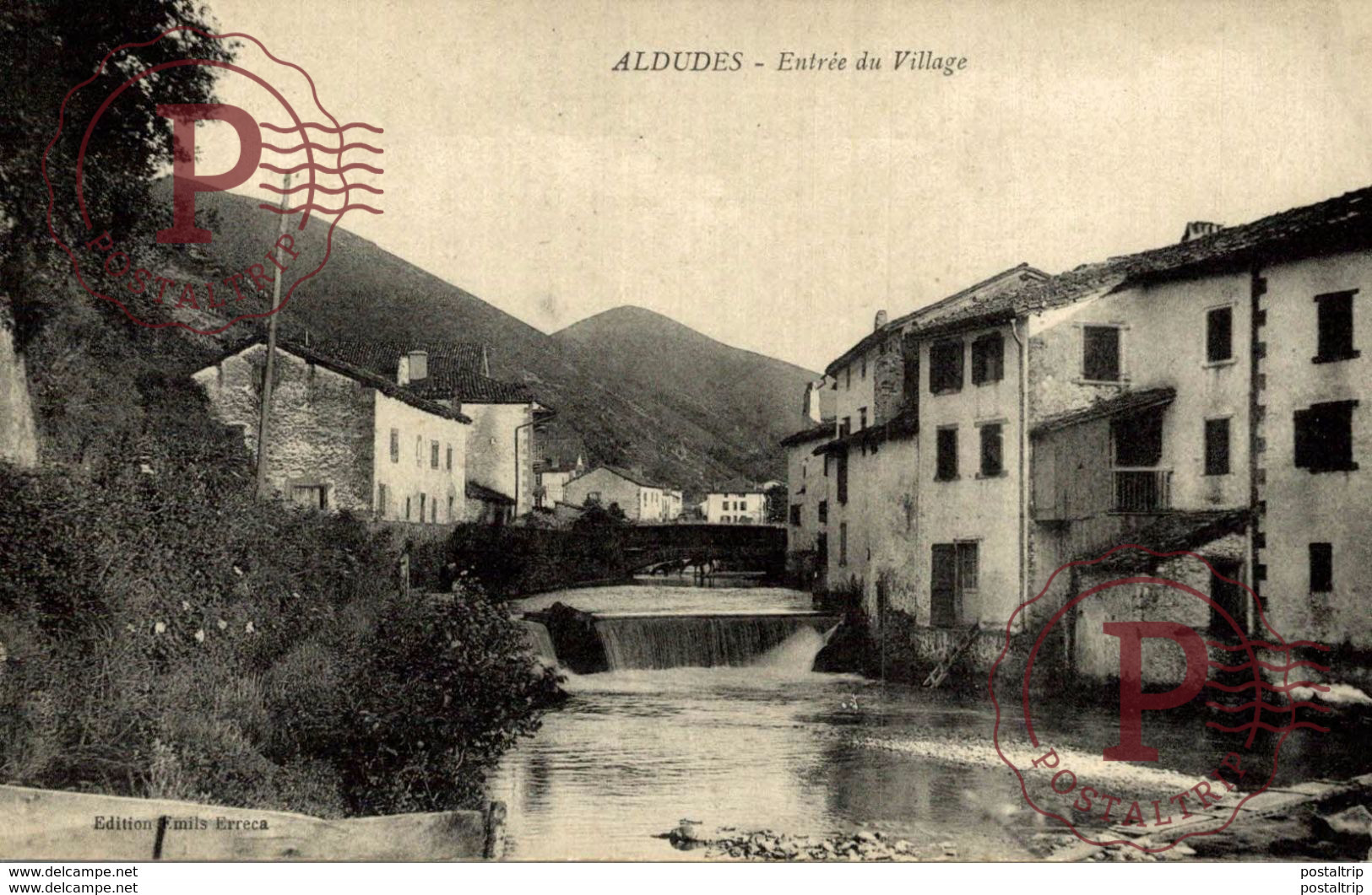 ALDUDES ENTREE DU VILLAGE