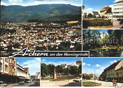 71935004 Achern Baden Panorama Hornisgrinde Stadtansichten Achern