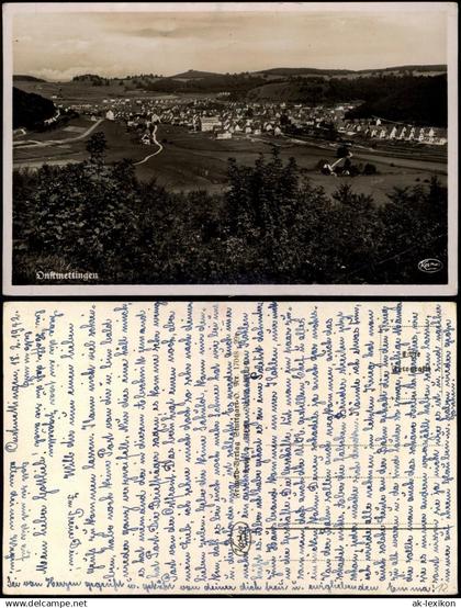 Ansichtskarte Onstmettingen-Albstadt Panorama-Ansichten 1942