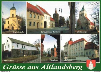 73983402 Altlandsberg Brandenburg Schlosskirche Strausberger Torturm Stadtkirche